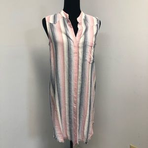 NWOT Cloth & Stone Stripe Button Down Top